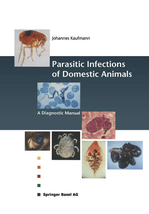 Book cover of Parasitic Infections of Domestic Animals: A Diagnostic Manual (1996)