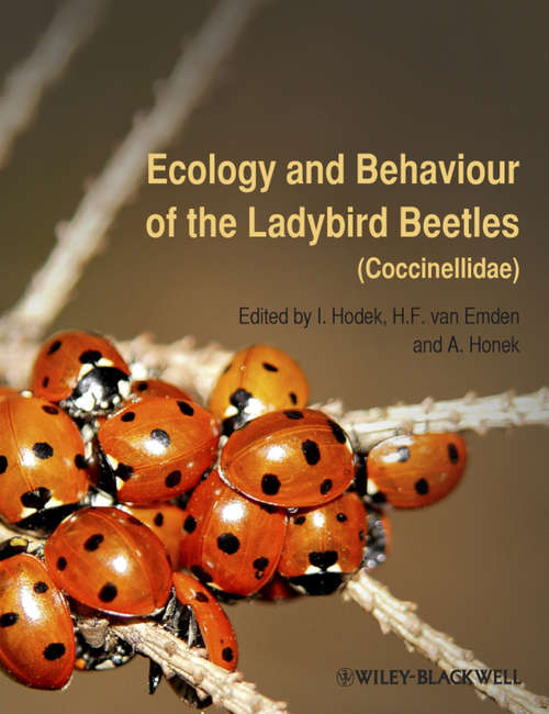 Book cover of Ecology and Behaviour of the Ladybird Beetles (Coccinellidae)