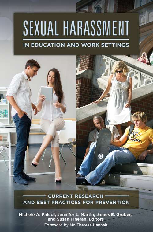 Book cover of Sexual Harassment in Education and Work Settings: Current Research and Best Practices for Prevention (Women's Psychology)