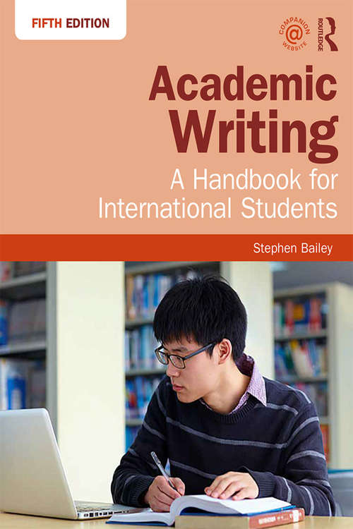 Book cover of Academic Writing: A Handbook for International Students