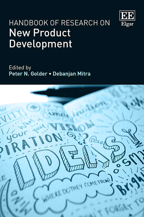Book cover of Handbook of Research on New Product Development (Research Handbooks in Business and Management series)