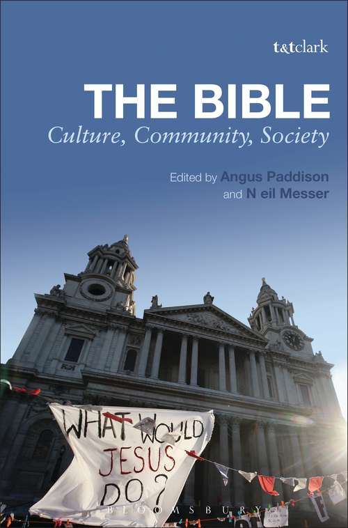 Book cover of The Bible: Culture, Community, Society