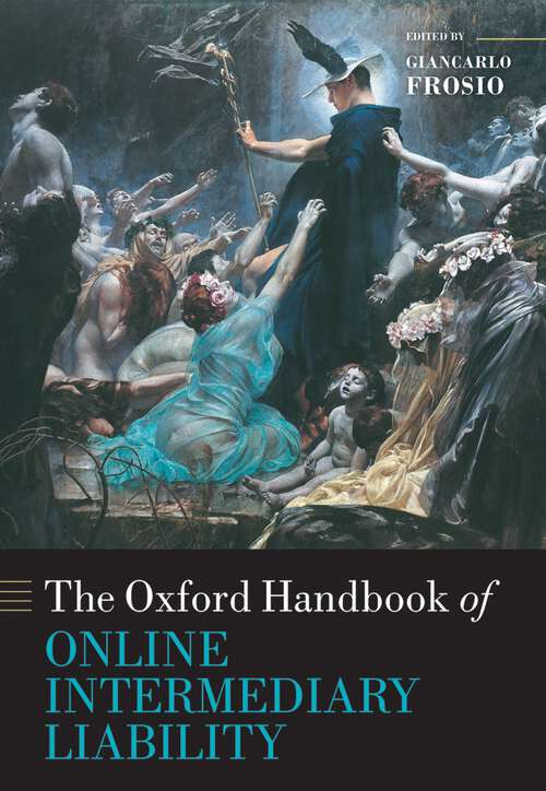 Book cover of Oxford Handbook of Online Intermediary Liability (Oxford Handbooks)