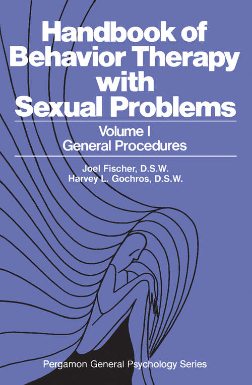 Book cover of General Procedures: Handbook of Behavior Therapy with Sexual Problems