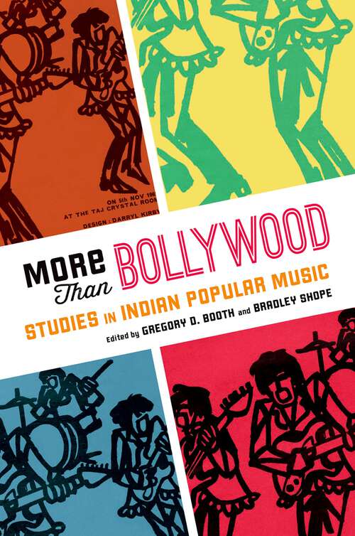 Book cover of More Than Bollywood: Studies in Indian Popular Music