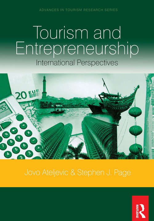 Book cover of Tourism and Entrepreneurship