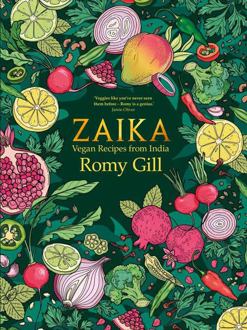 Book cover of Zaika: Vegan recipes from India