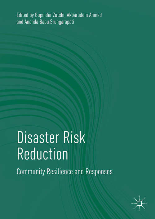 Book cover of Disaster Risk Reduction: Community Resilience and Responses (1st ed. 2019)