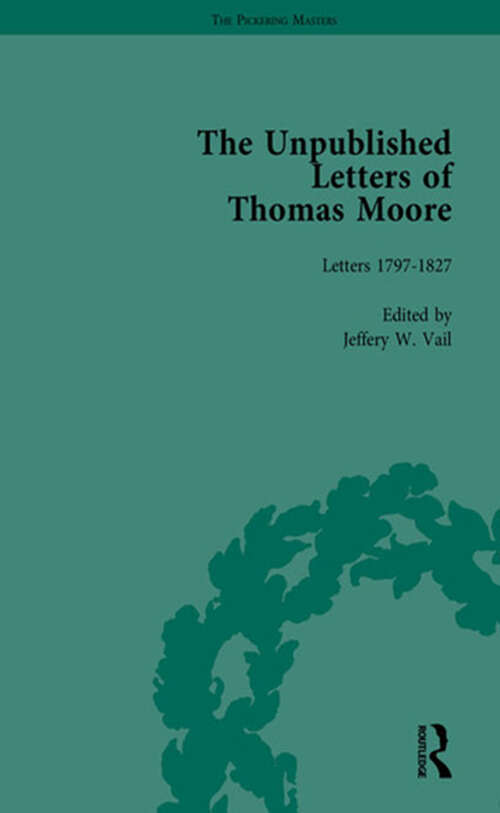 Book cover of The Unpublished Letters of Thomas Moore