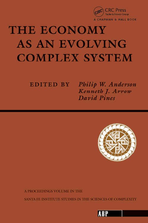 Book cover of The Economy As An Evolving Complex System