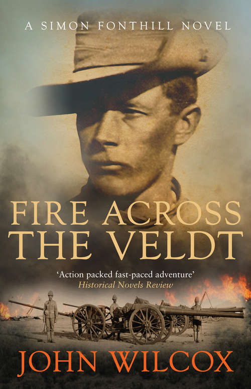 Book cover of Fire Across the Veldt (Simon Fonthill #9)