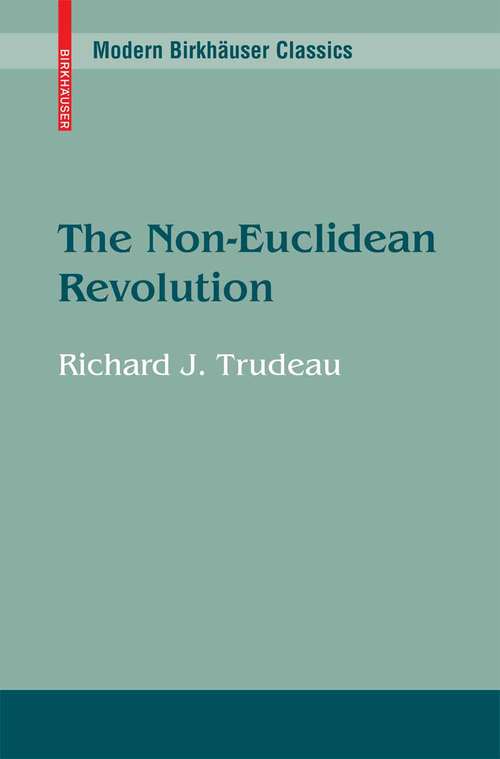 Book cover of The Non-Euclidean Revolution (1986)