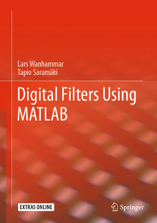 Book cover of Digital Filters Using MATLAB (1st ed. 2020)