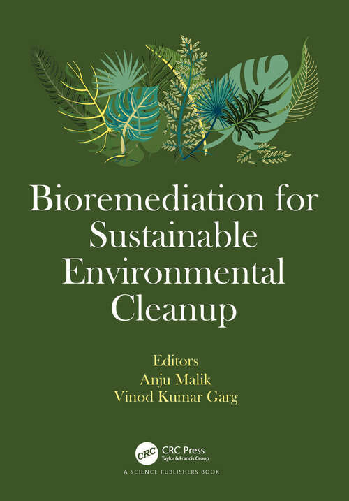 Book cover of Bioremediation for Sustainable Environmental Cleanup