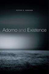 Book cover of Adorno and Existence