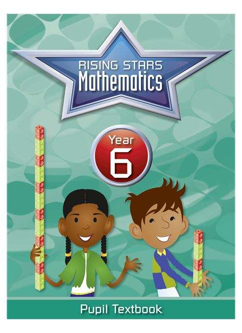 Book cover of Rising Stars Mathematics Year 6 Textbook (PDF)