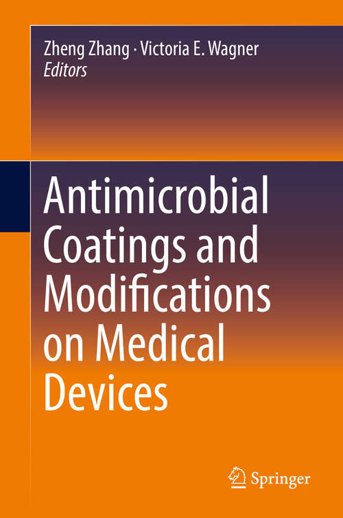 Book cover of Antimicrobial Coatings and Modifications on Medical Devices