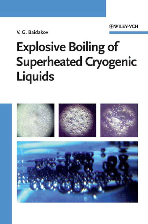Book cover of Explosive Boiling of Superheated Cryogenic Liquids