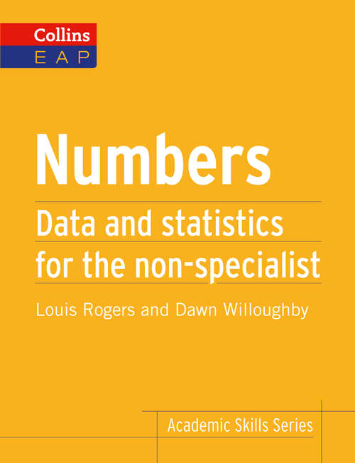 Book cover of Numbers: B2+ (ePub edition) (Collins Academic Skills)