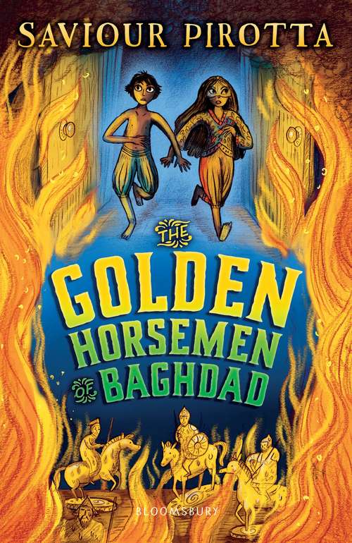 Book cover of The Golden Horsemen of Baghdad (Flashbacks)