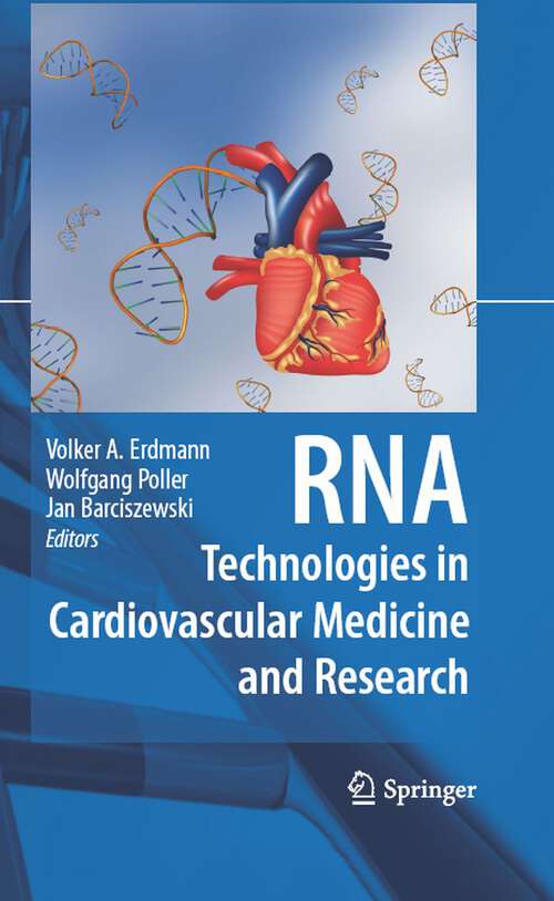 Book cover of RNA Technologies in Cardiovascular Medicine and Research (2008)
