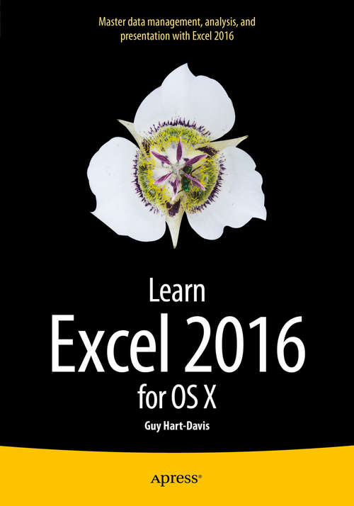 Book cover of Learn Excel 2016 for OS X (1st ed.)