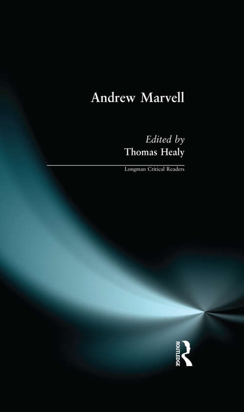 Book cover of Andrew Marvell