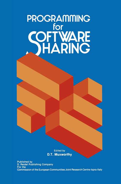Book cover of Programming for Software Sharing (1983) (Ispra Courses)