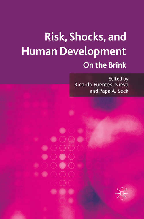 Book cover of Risk, Shocks, and Human Development: On the Brink (2009)