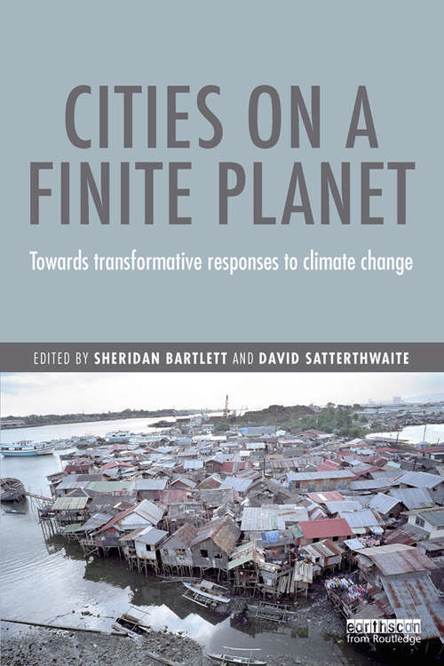 Book cover of Cities on a Finite Planet: Towards transformative responses to climate change