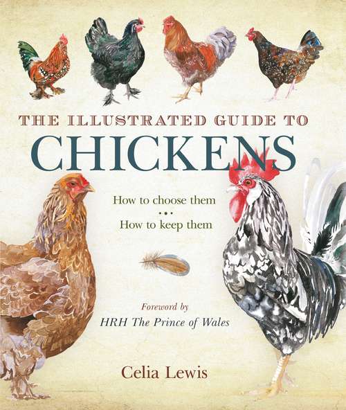 Book cover of The Illustrated Guide to Chickens: How To Choose Them - How To Keep Them