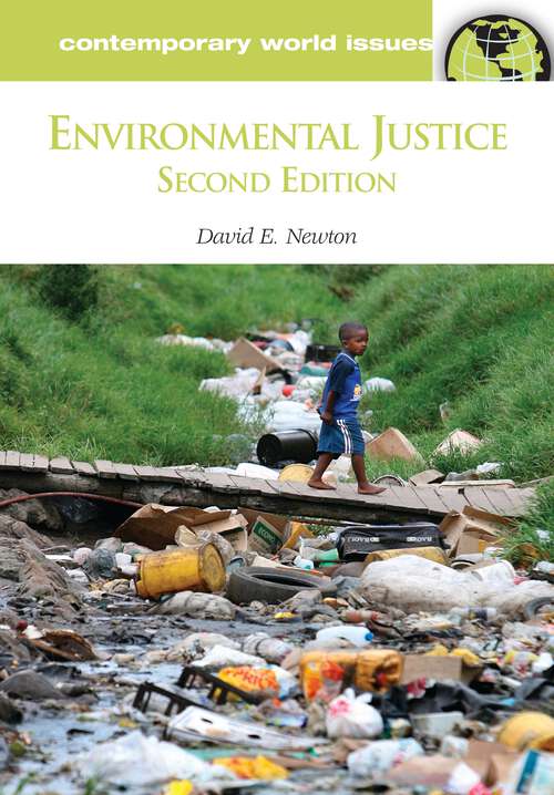 Book cover of Environmental Justice: A Reference Handbook (2) (Contemporary World Issues)