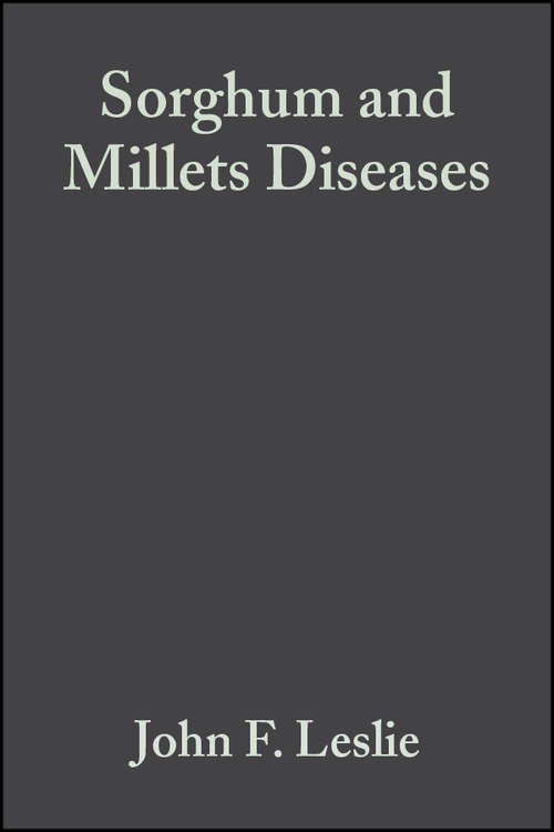 Book cover of Sorghum and Millets Diseases
