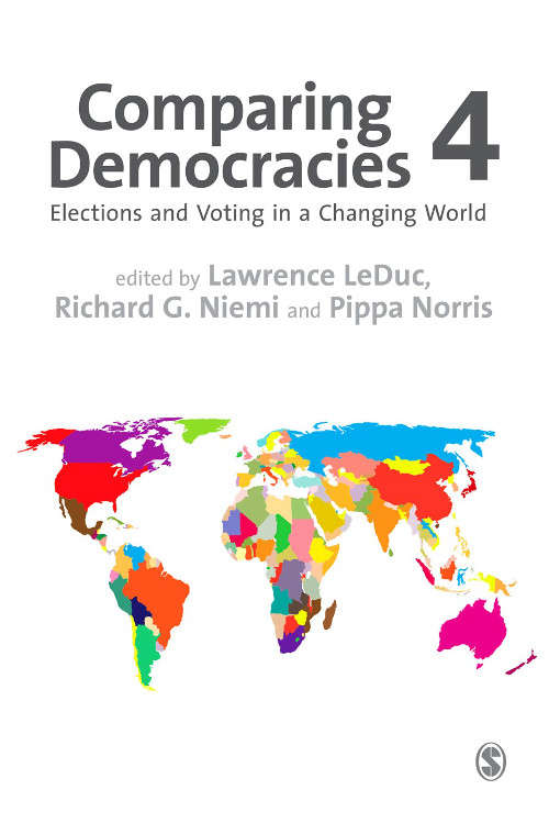 Book cover of Comparing Democracies: Elections and Voting in a Changing World (4th edition) (PDF)