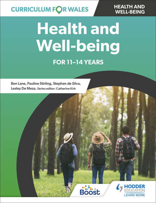 Book cover of Curriculum for Wales: Health and Wellbeing Boost