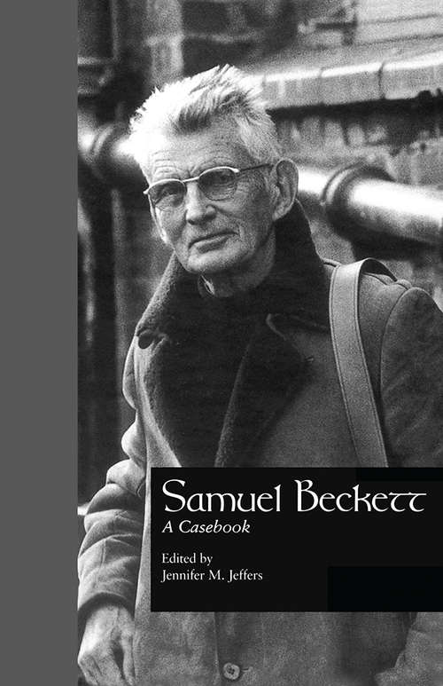 Book cover of Samuel Beckett: A Casebook