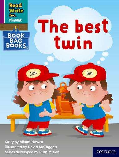 Book cover of Read Write Inc. Phonics Book Bag Books Purple Set 2 Book 4: The best twin (PDF)