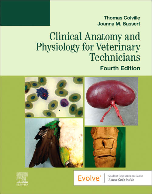 Book cover of Clinical Anatomy and Physiology for Veterinary Technicians - E-Book (3)