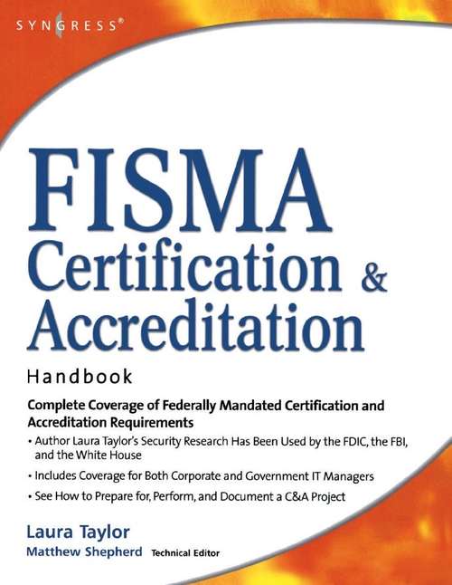 Book cover of FISMA Certification and Accreditation Handbook