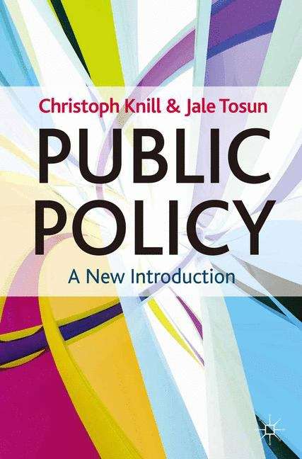 Book cover of Public Policy: A New Introduction (PDF)