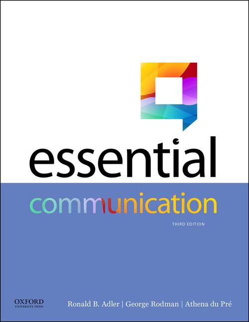 Book cover of Essential Communication