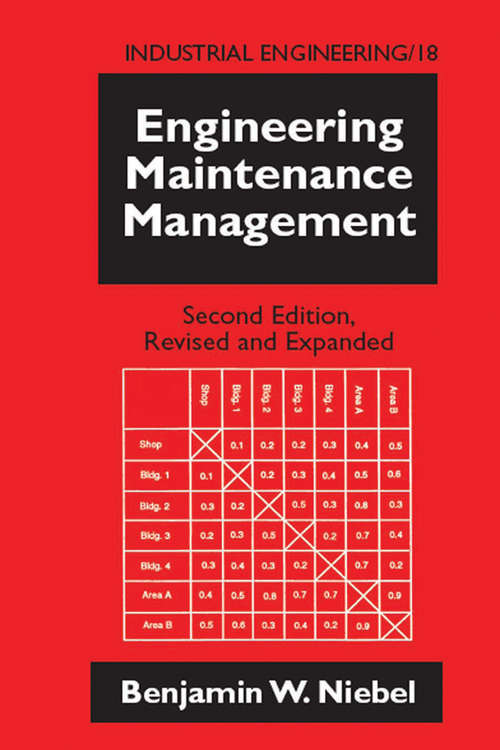 Book cover of Engineering Maintenance Management (2)