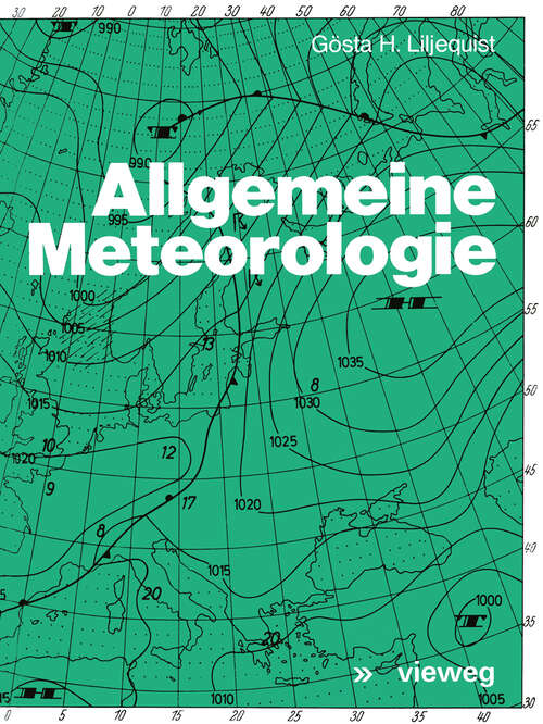 Book cover of Allgemeine Meteorologie (1974)