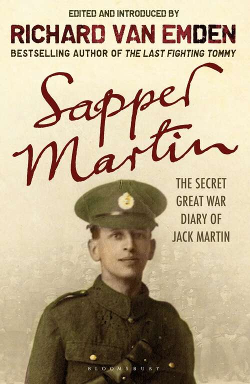 Book cover of Sapper Martin: The Secret Great War Diary of Jack Martin