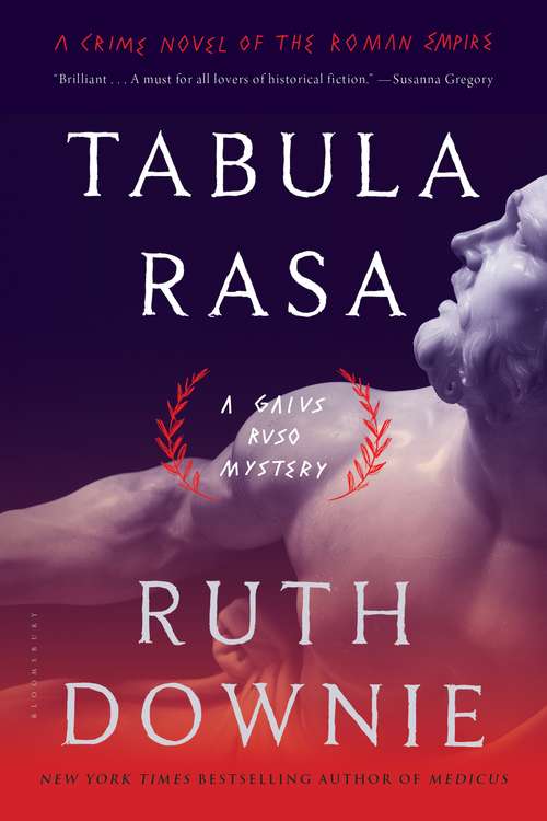 Book cover of Tabula Rasa: A Crime Novel of the Roman Empire (The Medicus Series #6)