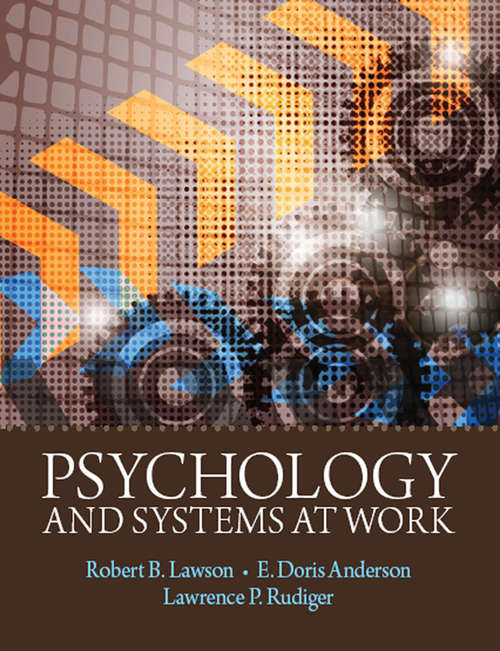 Book cover of Psychology and Systems at Work