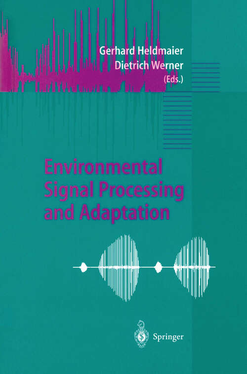 Book cover of Environmental Signal Processing and Adaptation (2003)