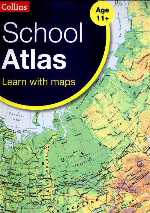 Book cover of School Atlas: Learn With Maps (PDF)