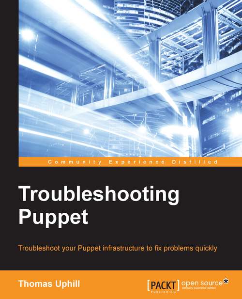 Book cover of Troubleshooting Puppet
