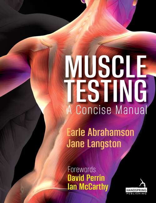 Book cover of Muscle Testing: A Concise Manual